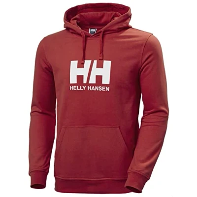 Afbeelding van Trui Helly Hansen Men HH Logo Hoodie Red XL
