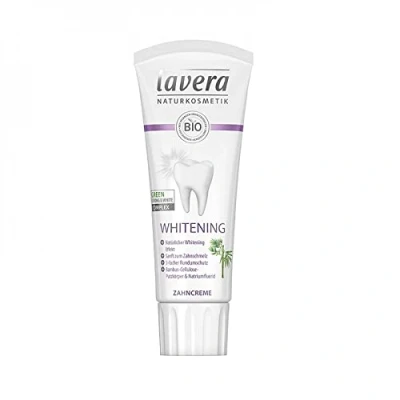 Afbeelding van Lavera Tandpasta/toothpaste whitening bio EN IT (75 ml)