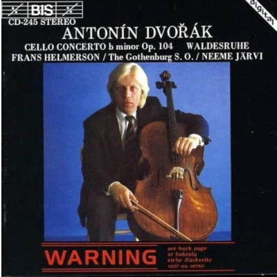 Afbeelding van Frans Helmerson, Gothenburg Symphony Orchestra, Neeme Järvi Dvorák: Cello Concerto/Waldesruhe (CD)