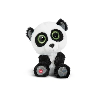 Afbeelding van NICI GLUBSCHIS panda Peppino 15cm I Zachte Knuffel met grote glitterogen voor knuffelliefhebbers 49294