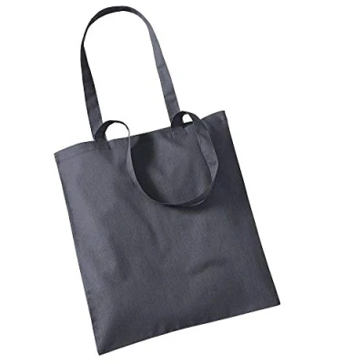 Afbeelding van Tas One Size Westford Mill Graphite Grey 100% Katoen