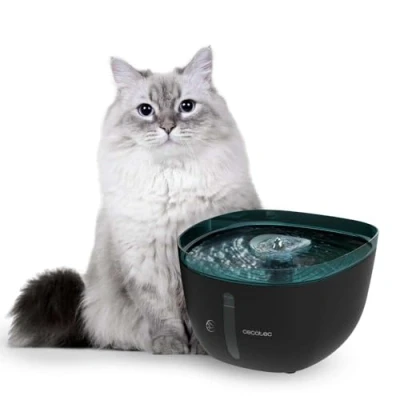 Afbeelding van Cecotec Pumba 2200 Refresh Automatische drinkbak voor huisdieren, inhoud 2 liter, incl. filter en binnenlicht, zichtbaar waterniveau, stil, watervaldesign, gemakkelijk te reinigen