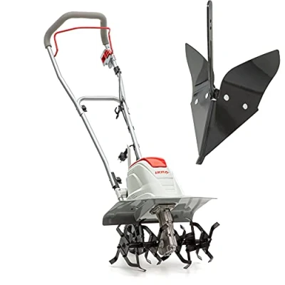 Afbeelding van IKRA Elektrische Grondfrees Cultivator FEM 1500, flexibele werkbreedte 17 45 cm, incl. schoffelploeg (monteerbaar)