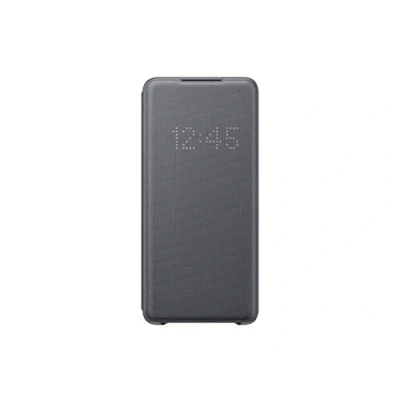 Afbeelding van Samsung Galaxy S20 Plus Hoesje Kunstleder Bookcase Grijs Telefoonhoesje