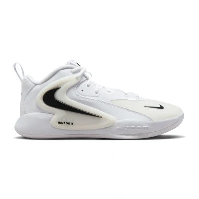 Afbeelding van Nike Performance ZOOM Hyperset 2 Unisex Volleybalschoenen, Maat: 48.5, White/black Textiel/ synthetisch