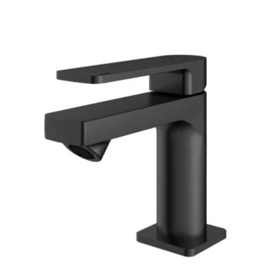 Afbeelding van Fonteinkraan Hotbath Gal Mengkraan 12.8 cm Geborsteld Gunmetal PVD
