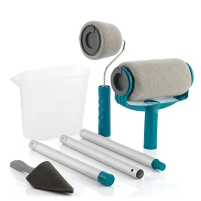 Afbeelding van InnovaGoods Navulbare Verfroller Set, anti lek 5 stuks
