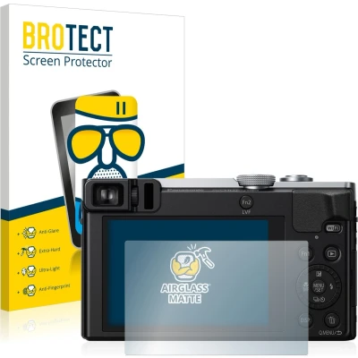 Afbeelding van BROTECT Screenprotector voor Panasonic Lumix DMC TZ71 Folie Beschermfolie Beschermglas matte