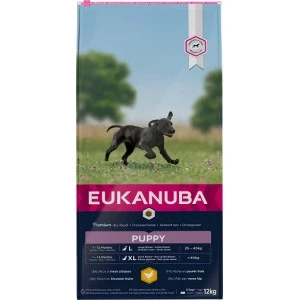 Afbeelding van Eukanuba Growing Puppy Large Breed kip hondenvoer 15 + 3 kg