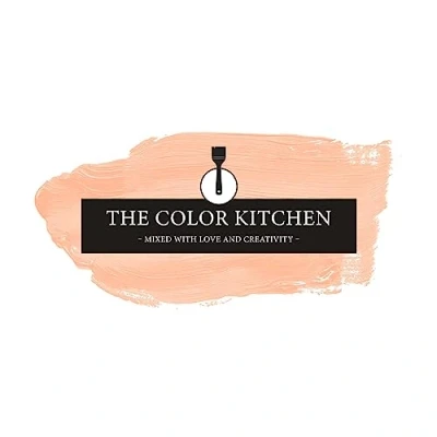Afbeelding van The Color Kitchen TCK6022 Krachtige muurverf, schilderverf voor kleurrijke ruimtes, matte binnenverf in roze, 5 liter dekkende verf