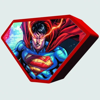 Afbeelding van DC Comics Superman Puzzel met vormige blikken doos 300 stk 46x31 cm 3D lenticulair effect