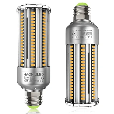 Afbeelding van Superheldere E27 led gloeilamp, 35 W, warmwit, 3000 K, 4000 lumen, maïslamp, fitting, komt overeen met gloeilamp 300 Edison schroef, maïskolf, ledlampen, E27, niet dimbaar, verpakking van 2