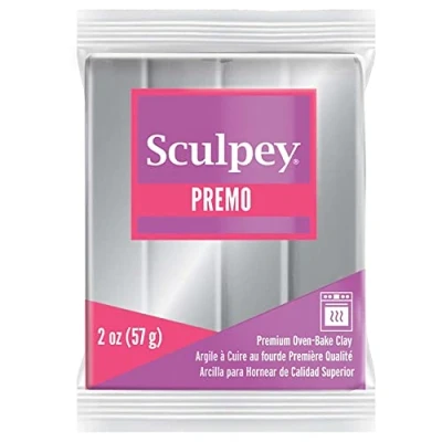 Afbeelding van Premo accents silver klei 57 gr Sculpey