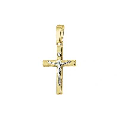 Afbeelding van Trendjuwelier huiscollectie Gouden bedel kruis