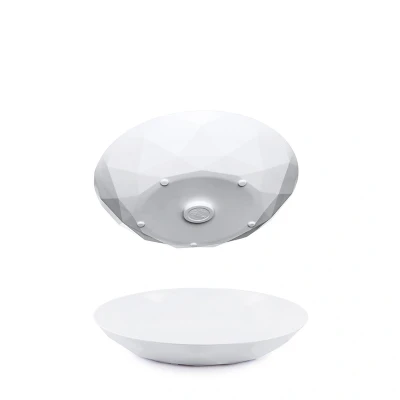 Afbeelding van 2x Silwy Reusable Magnetische Kunststof Bowl (set a 2) Wit