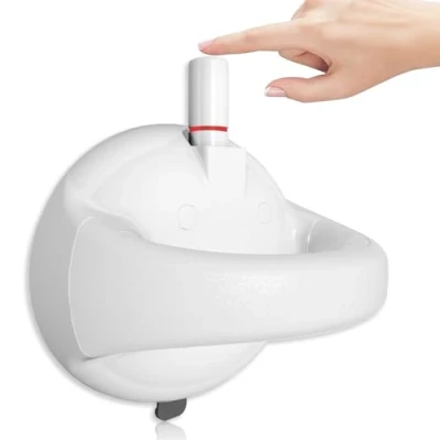 Afbeelding van LORESJOY Badgreep met Zuignap, Badkamer Armsteun, Onder Druk Zetten Steun Handgreep, Veiligheid Bad Douche Geen Gereedschap, Veiligheidsgreep voor Senioren, Kinderen