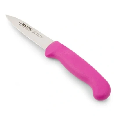 Afbeelding van Arcos Serie 2900, schilmes, lemmet van roestvrij staal nitrum, 80 mm, handvat polypropyleen, fuchsia