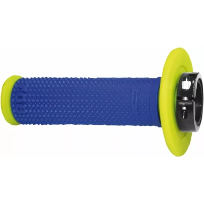 Afbeelding van Pro Grip 708 Single Density Lock on Handvaten Fluor Geel / Blauw
