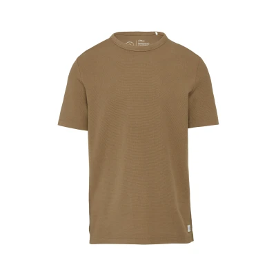 Afbeelding van s.Oliver Tshirt basic, Heren, Maat: Small, Sandstein