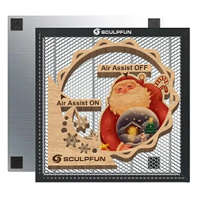 Afbeelding van SCULPFUN laser Honeycomb honingraattafel voor lasergraveermachine, honingraat 400 x mm honingraattafel, werktafel lasersnijder, compatibel met de meeste graveermachines
