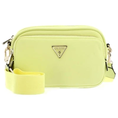 Afbeelding van GUESS Schoudertas Eco Gemma Mini Crossbody Camera Bag Light Lime Lichtgeel