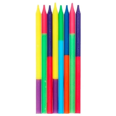 Afbeelding van Folat Kaarsjes bright delight 10 cm (24 stuks)