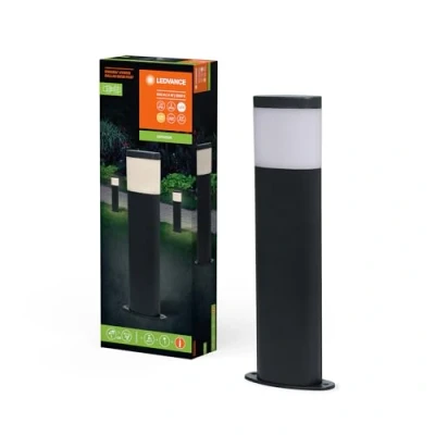 Afbeelding van LEDVANCE ENDURA HYBRID DALLAS Außenleuchte, Hybridleuchte, 4W, 300lm, warmweiße Lichtfarbe, 3.000K Farbtemperatur, dunkelgrau, Edelstahl, IP44 &amp; IP67 Schutzklasse, Solar Stromnetzbetrieb