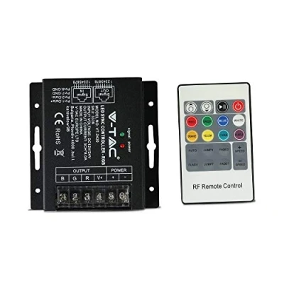 Afbeelding van V TAC VT 2420 LED stripverlichting RGB afstandsbediening met 20 toetsen IP20