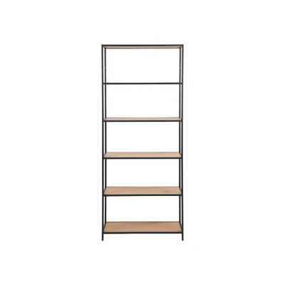 Afbeelding van Boekenrek Seaford H185cm wilde eik/metaal