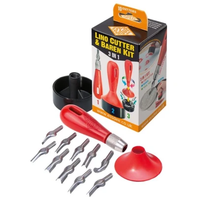 Afbeelding van Essdee 3 in 1 Linosnede Baren Set 5 Cutters