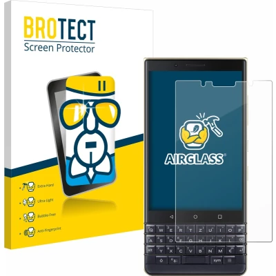 Afbeelding van BROTECT Screenprotector voor BlackBerry Key2 LE Folie Beschermfolie Beschermglas transparant