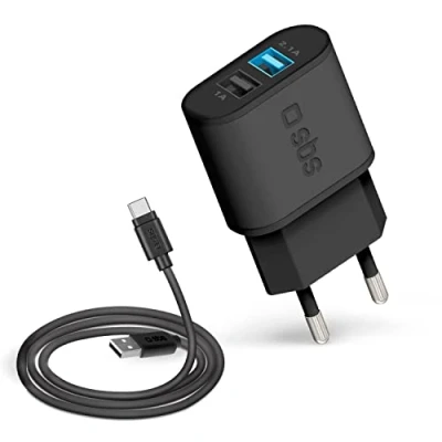 Afbeelding van SBS USB thuislader met Type C kabel