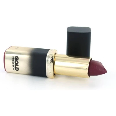 Afbeelding van L&#039;Oréal Color Riche Gold Obsession Lipstick Plum
