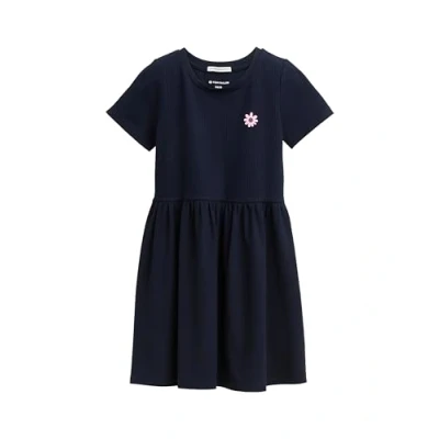 Afbeelding van TOM Tailor MINI MIT Struktur Jerseyjurk voor kinderen, Maat: 104/110, Sky captain blue