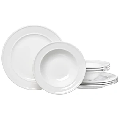 Afbeelding van Ritzenhoff &amp; Breker Eetservies Bordenset, Serviesset Simple (set, 8 delig)