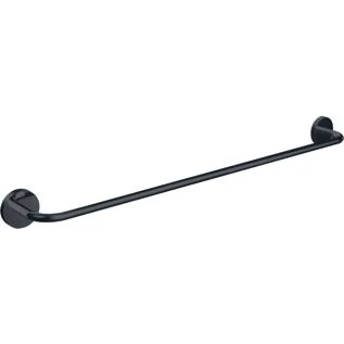 Afbeelding van Emco handdoekh round zw hxd 50x45mm rek beugel 436013360