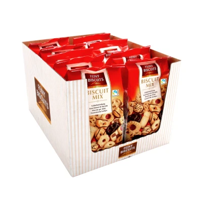 Afbeelding van Gesorteerde koekjes 400g Doos 10 stuks