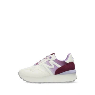 Afbeelding van Mexx Juju Humper dames sneaker Wit/Paars