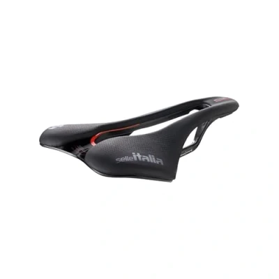 Afbeelding van Selle Italia SLR Boost Kit Carbonio Superflow Zadel: Zwart, L3