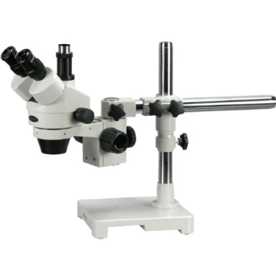 Afbeelding van AmScope 7X 45X Boom Tribune Trinocular Zoom Stereo Microscoop