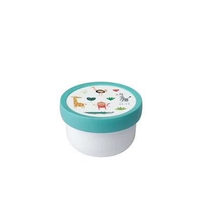 Afbeelding van Mepal Fruitbox Campus Lunchbox 300 Ml Animal Friends Print Lunchboxen &amp; Bekers