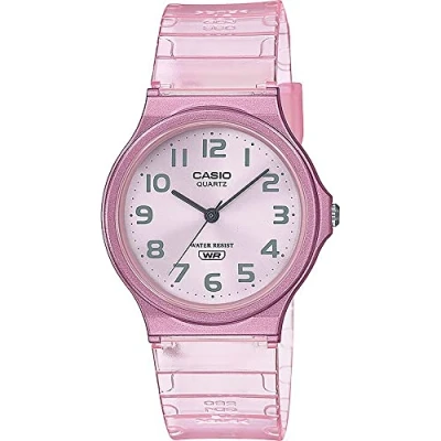 Afbeelding van Casio Unisex Horloge, Maat: One Size, Pink transparant