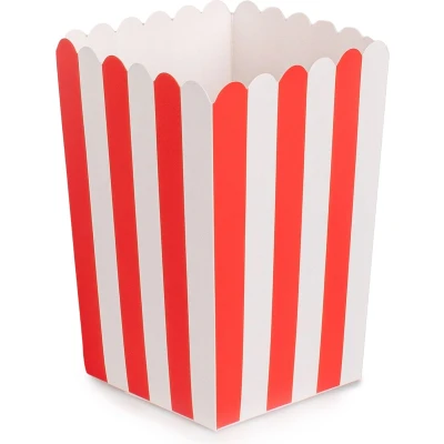 Afbeelding van Partydeco Popcorn Box Pirates Party 7 x 12,5 cm