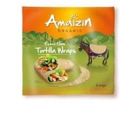 Afbeelding van Amaizin Tortilla Wraps Extra Multi verpakking 16x6ST