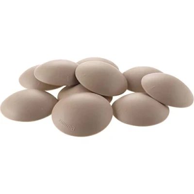 Afbeelding van SECOTEC Deurbuffer rond zelfklevend 60 mm beige 10 stuks