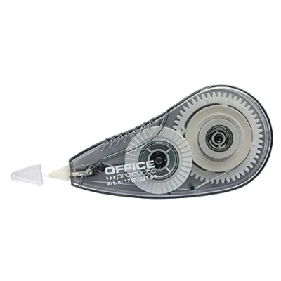 Afbeelding van OFFICE PRODUCTS 17102021 99 correctieroller correctietape muis/ 1 stuk/ 10 m x 4,2 mm/wit/correctiemuis voor school kantoor, thuiskantoor/milieuvriendelijk niet toxisch oplosmiddelvrij