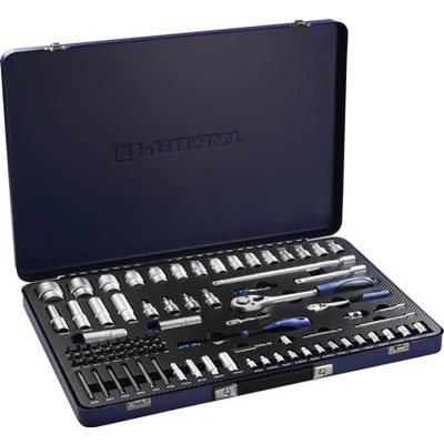 Afbeelding van Promat Dopsleutelset 91 delig 1/4 + 1/2 inch sleutelwijdtes 4 32 mm aantal tanden 20/36 6 Kant 4000821192