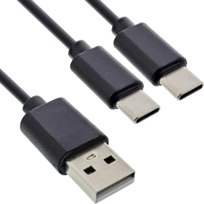 Afbeelding van InLine 35122 USB kabel 2.0 2 m A x C Zwart