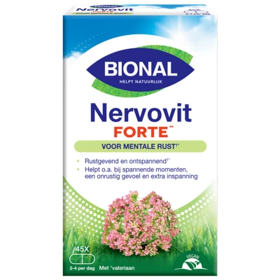 Afbeelding van Bional Nervovit Forte Valeriaan Extract Dragee