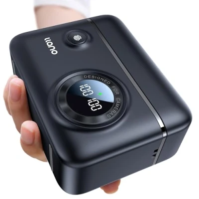 Afbeelding van llano NP FZ100 18W slimme digitale display oplader dubbele USB C voor Sony A7 III, A7R V, IV, Alpha A7C, A9/A9S, A6600, A7R3, ZV E1, FX3, FX30 camera&#039;s batterij, magnetische flip cover